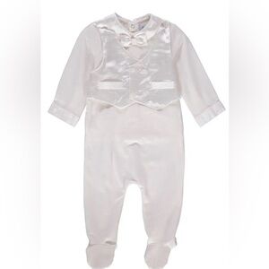 Carriage Boutique Christening Romper - Newborn